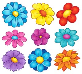 Poster - Flower theme collection 6