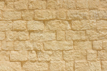 Sandstone Brick Wall Background