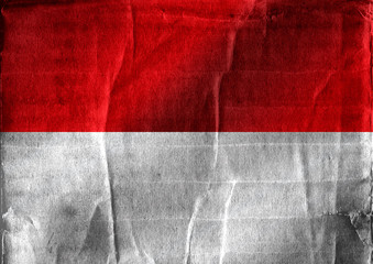 Poster - National flag of Monaco themes idea design