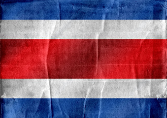 Poster - National flag of Costa Rica themes idea design