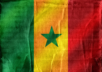 Poster - Senegal flag themes idea design