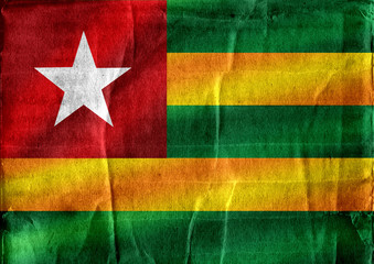 Poster - Togo flag themes idea design