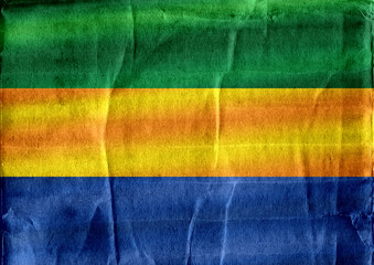 Poster - flag of Gabon themes idea design