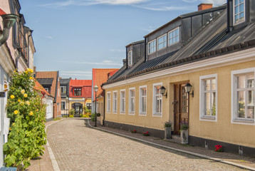 Wall Mural - Ystad Street Life