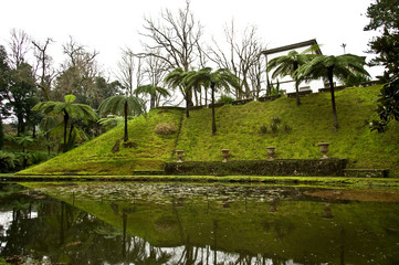 Wall Mural - Terra Nostra Park 