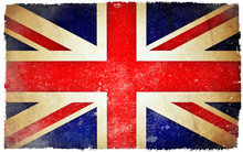Great Britain Grunge Flag