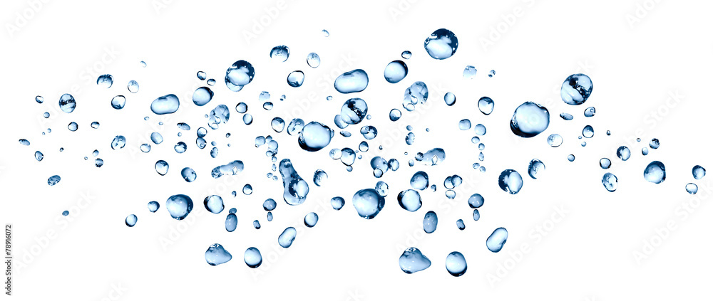 Water Drops - obrazy, fototapety, plakaty 