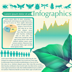 Poster - An infographics of a leaf