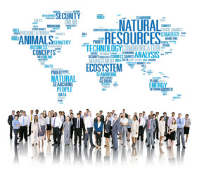 Wall Mural - Natural Resources Environmental Sustainability Concept