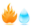 © Ghen - fire and water symbol