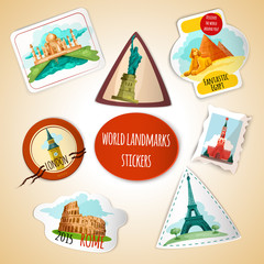 Sticker - World Landmarks Stickers