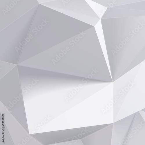 Tapeta ścienna Kształt niskiej geometrii wielokąta. 