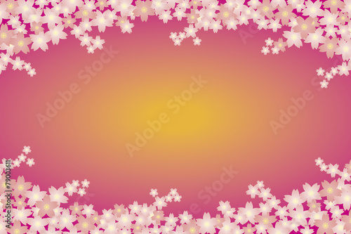 背景壁紙素材 バックグラウンド 模様 パターン 桜 さくら サクラ 桜の
