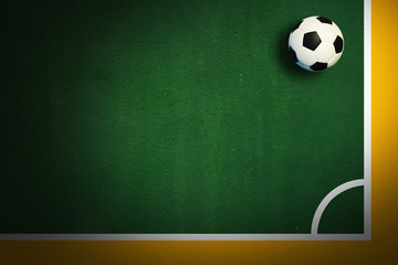 Wall Mural - Soccer ball football sport