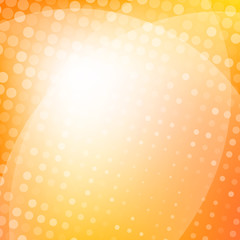 Poster - Orange light abstract background