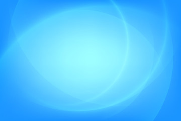 Poster - Blue light gradient background