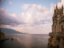 The Well-known Castle Swallow's Nest Near Yalta, Crimea