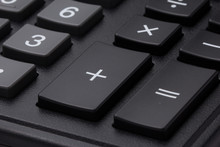 Calculator Keypad Gray Buttons