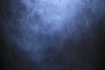 Canvas Print - spray from the atomizer spray on black background overlay