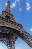 Fototapeta Boho - Eiffel tower symbol