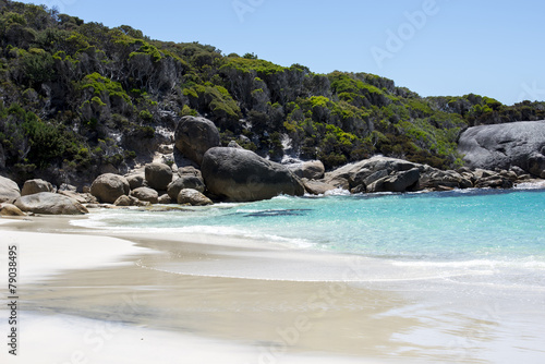 Fotografie, Obraz Rocky landscape on a Little Beach in Two Peoples Bay Reserve