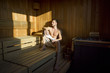© BGStock72 - Young man in the sauna