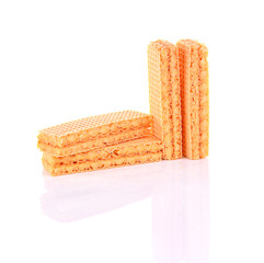 Poster - Wafers on a white background