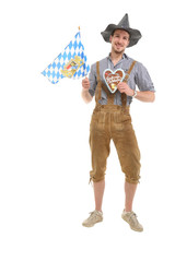 Wall Mural - Mann in Tracht