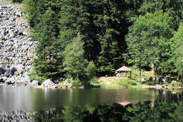 Wall Mural - Lac du Fischboedle dans les Vosges