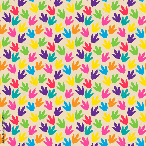 Photo Dinosaur Seamless Tileable Vector Background Pattern
