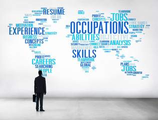 Wall Mural - Occupation Job Careers Expertise Human Resources Concept