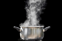 Steam Over Cooking Pot