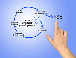 Canvas Print - New Product Development