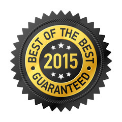 Best of the Best 2015 label