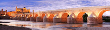 Roman Bridge And Guadalquivir River, Great Mosque, Cordoba, Spai