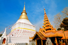 Temple Phra Kaeo Don Tao In Lampang, Thailand