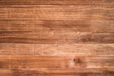 Fototapeta Las - Texture of brown wood background