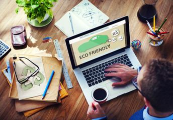 Wall Mural - ecology innovation environmental conservation go green invention