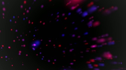 Wall Mural - Fireworks animation background. Alpha chanel included.