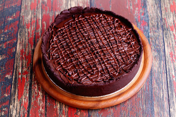 Sticker - chocolate tart