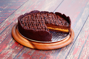 Sticker - chocolate tart