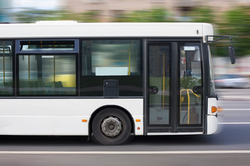 white city bus