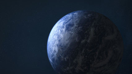 Wall Mural - Earth in space