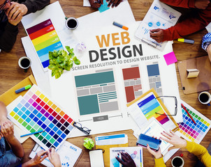 Sticker - Web Design Network Website Ideas Media Information Concept