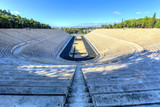 Fototapeta  - The Panathenaic Stadium in Athens,Greece