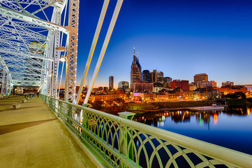 Nashvillle Skyline, Tennessee, USA