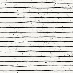 Poster - hand drawn abstract seamless pattern