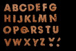 alphabet from bread