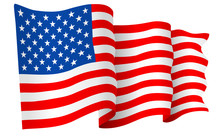 USA American Flag Waving