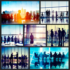 Sticker - Global Business People Corporate Collection Concept